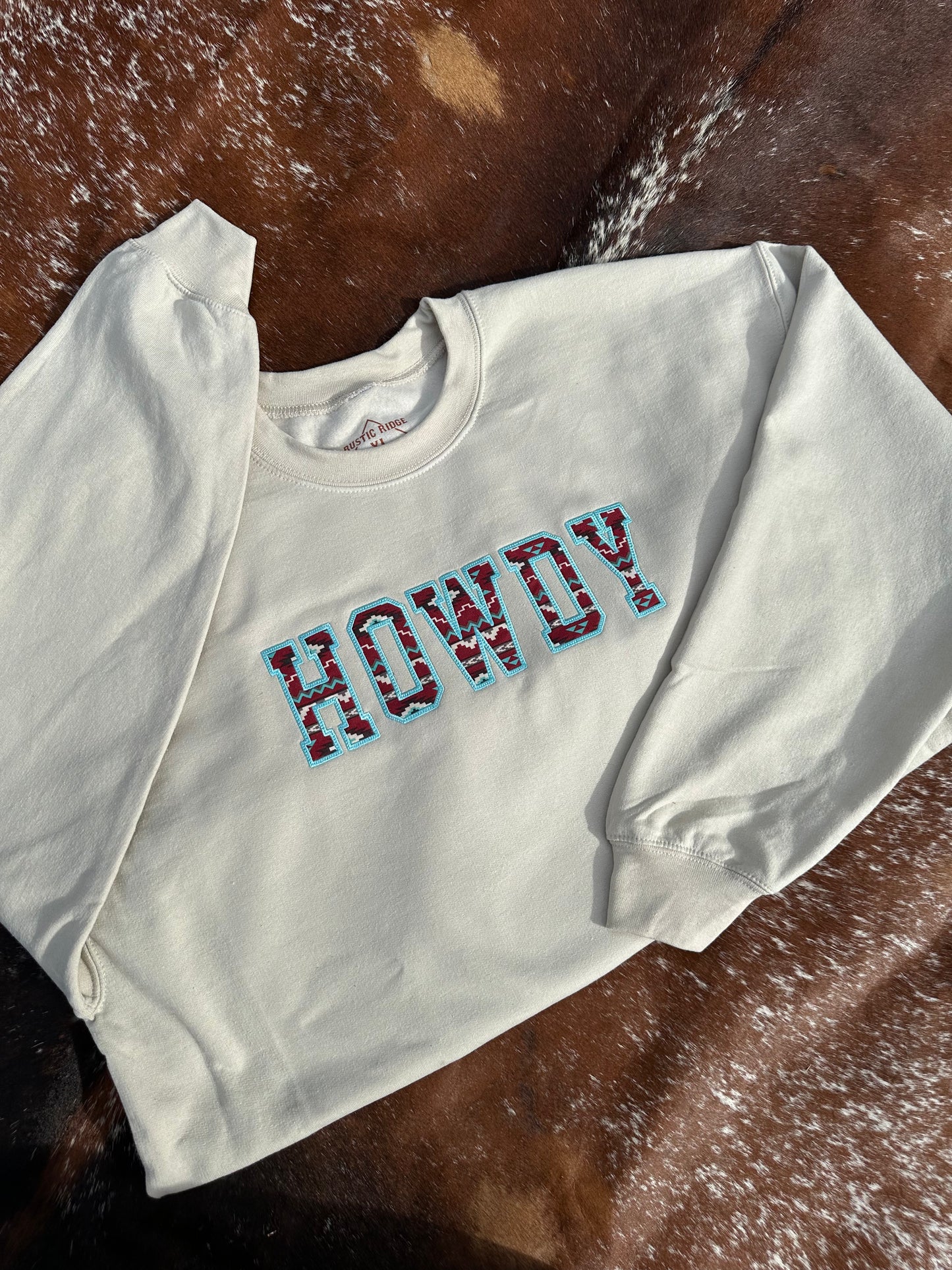 Maroon Aztec Sweatshirt