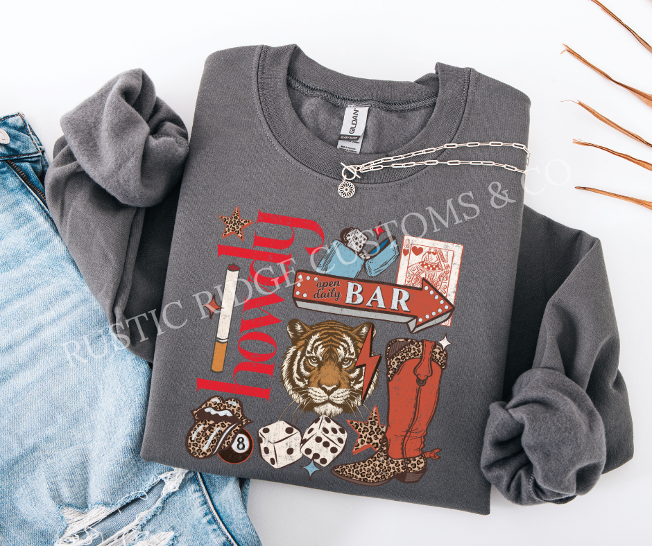 Punchy Howdy Sweatshirt