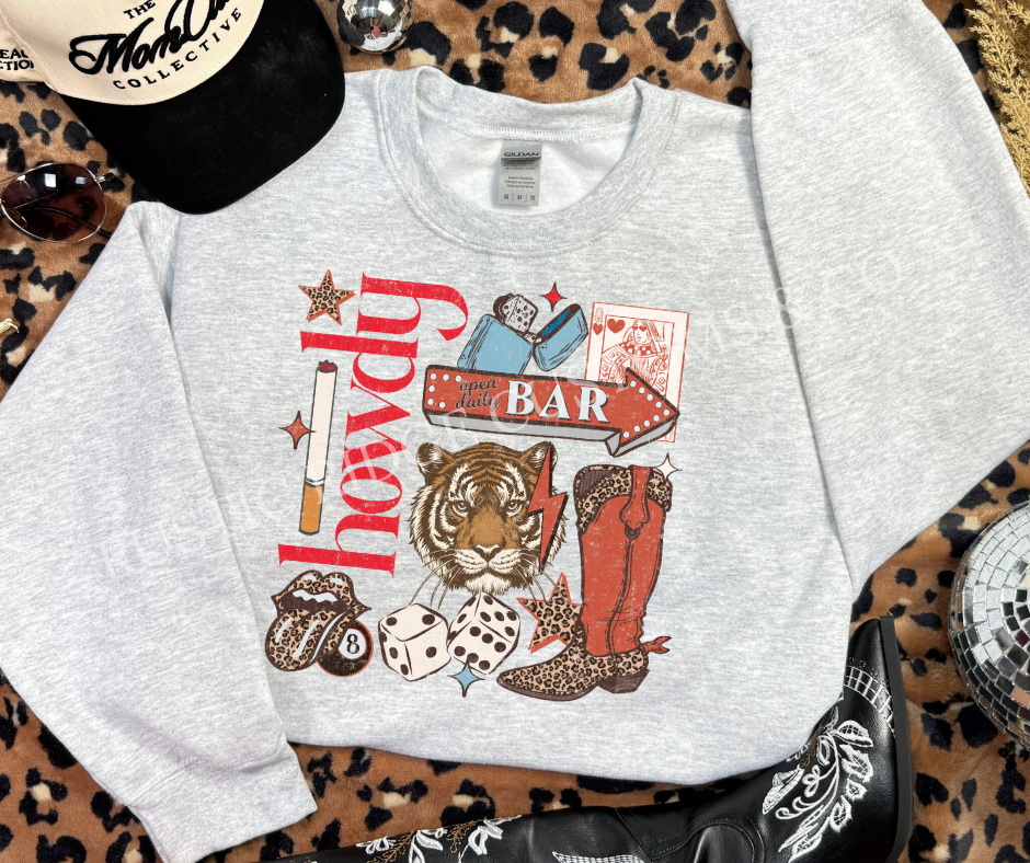 Punchy Howdy Sweatshirt