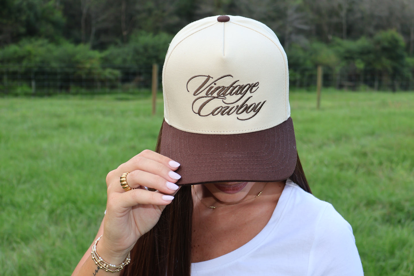 Vintage Cowboy Trucker Hat