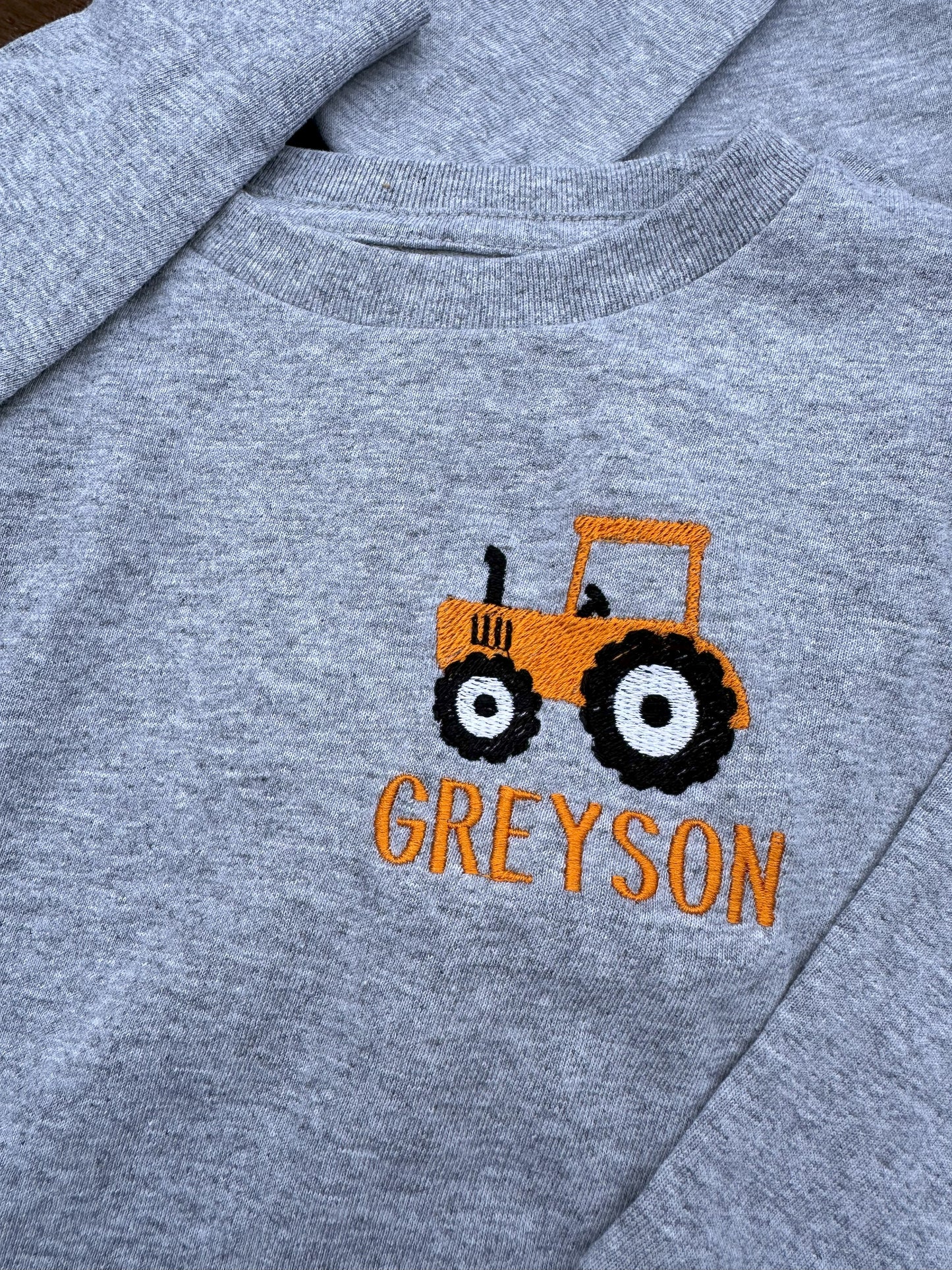 Toddler Tractor Sweatshirt