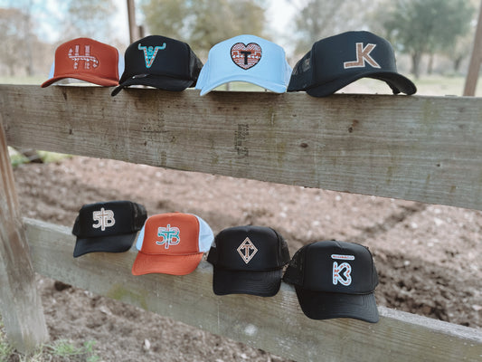 Custom Brand Applique Hats