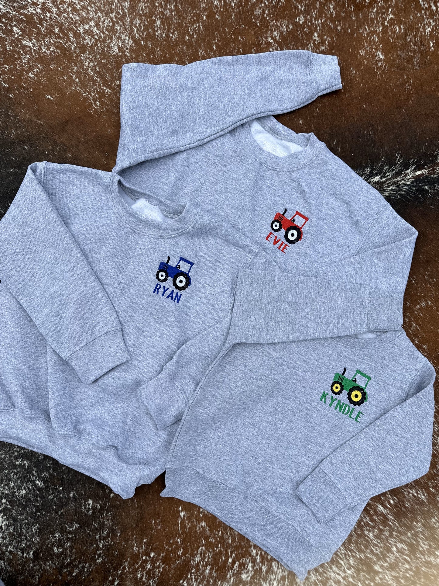 Toddler Tractor Sweatshirt