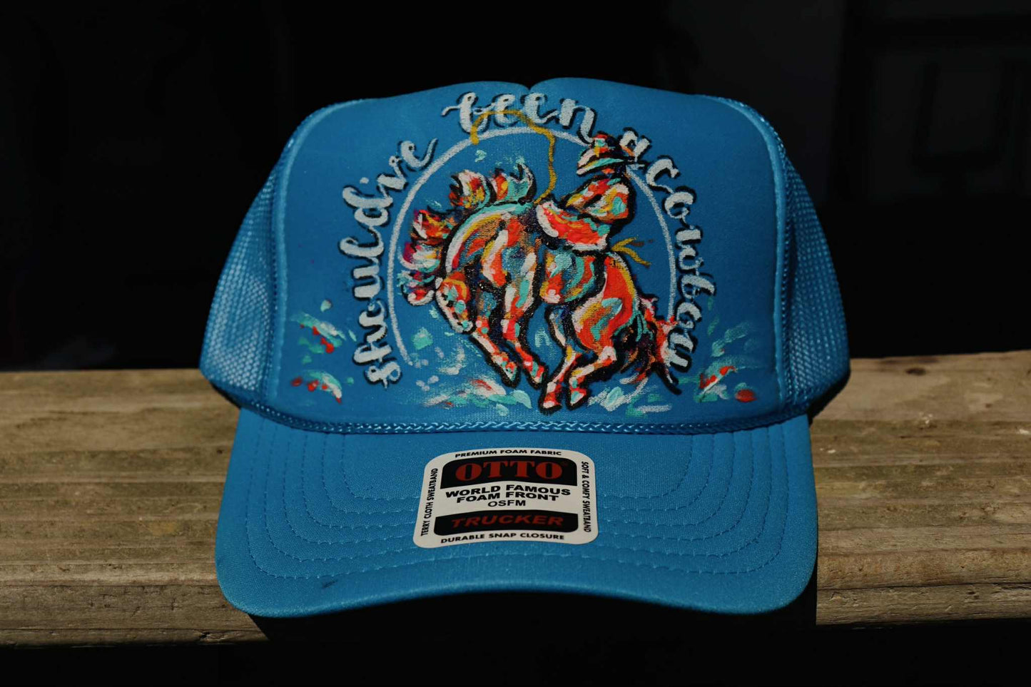 Painted Trucker Hats