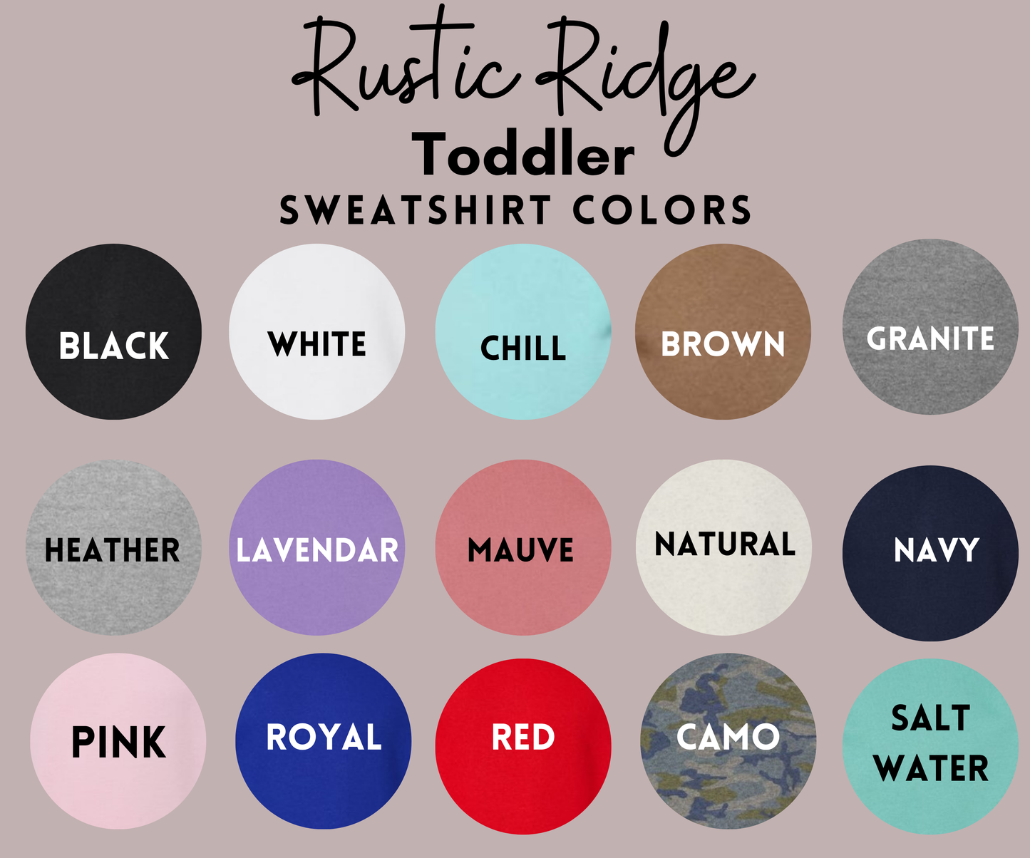 Toddler Custom Brand Sweatshirts