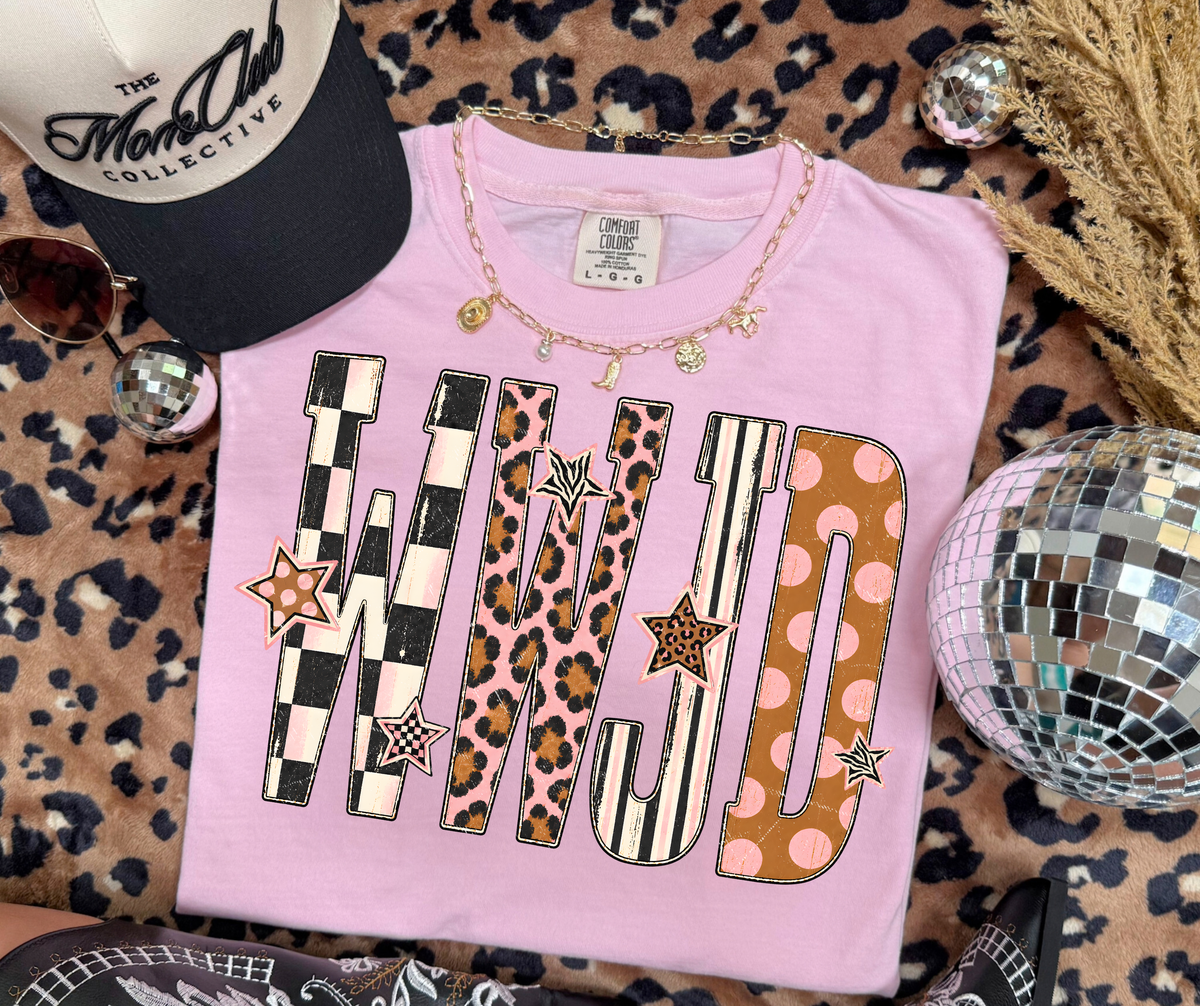 Wild graphic tee in Blossom